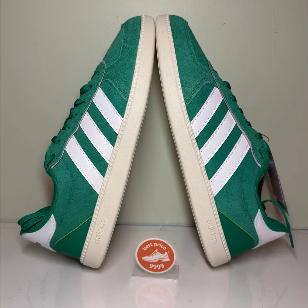 adidas - Size 8 - Women's Breaknet Sleek Shoes Green JH6896 - New - Picture 6 of 12